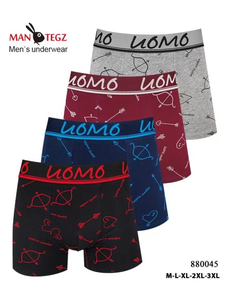 Bokserki Męskie, Size M-3XL , Kolor Jak na zdzięciu (24szt/paczka)