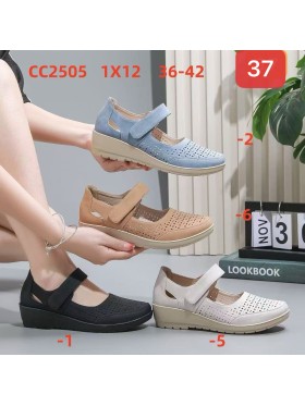 Buty Damskie. SIZE:36-42 (12PAR/PACZKA) KOLOR JAK NA ZDZICIU