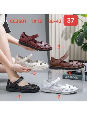 Buty Damskie. SIZE:36-42 (12PAR/PACZKA) KOLOR JAK NA ZDZICIU