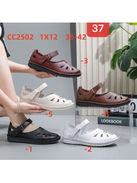 Buty Damskie. SIZE:36-42 (12PAR/PACZKA) KOLOR JAK NA ZDZICIU