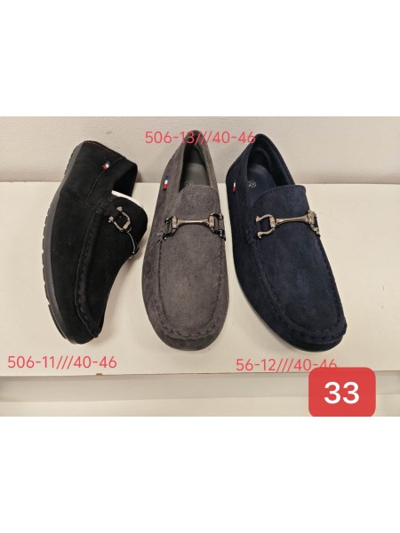 Buty Męskie. SIZE:40-46 (12PAR/PACZKA) KOLOR JAK NA ZDZICIU