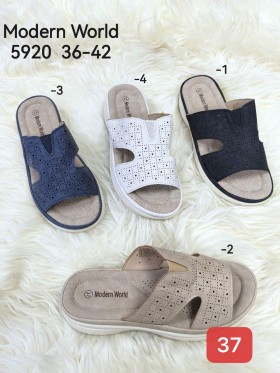 Klapki Damskie. SIZE:36-42 (12PAR/PACZKA) KOLOR JAK NA ZDZICIU