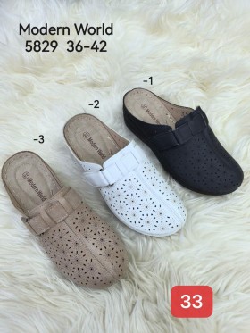 Klapki Damskie. SIZE:36-42 (12PAR/PACZKA) KOLOR JAK NA ZDZICIU