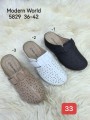 Klapki Damskie. SIZE:36-42 (12PAR/PACZKA) KOLOR JAK NA ZDZICIU