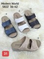 Klapki Damskie. SIZE:36-42 (12PAR/PACZKA) KOLOR JAK NA ZDZICIU