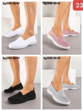 Buty Damskie. SIZE:36-41 (12PAR/PACZKA) KOLOR JAK NA ZDZICIU