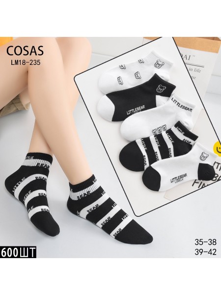 SKARPETY/ STOPKI DAMSKIE . SIZE: 35-42, (40PAR/PACZKA) KOLOR JAK NA ZDZIĘCIU