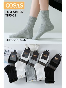 SKARPETY DAMSKIE . SIZE: 35-42, (40 PAR/PACZKA) KOLOR JAK NA ZDZIĘCIU