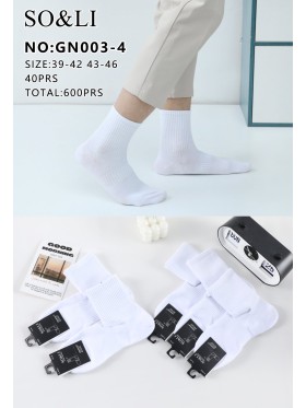 SKARPETY MĘSKIE . SIZE: 39-46, (40 PAR/PACZKA) KOLOR JAK NA ZDZIĘCIU