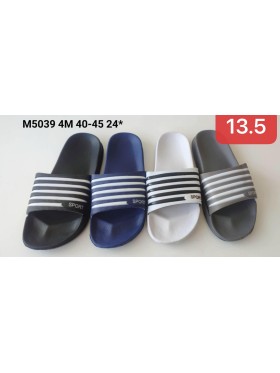 Kapcie / Klapki Męskie. SIZE:40-45 (24 PAR/PACZKA) KOLOR JAK NA ZDZIĘCIU
