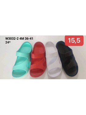 Kapcie / Klapki Damskie. SIZE:36-41 (24 PAR/PACZKA) KOLOR JAK NA ZDZIĘCIU