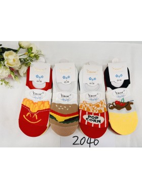 SKARPETY / BALERINKI DAMSKIE. SIZE 35-41 (48PAR/PACZKA) KOLOR JAK NA ZDZIĘCIU
