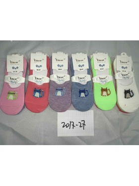 SKARPETY / BALERINKI DAMSKIE. SIZE 35-41 (48PAR/PACZKA) KOLOR JAK NA ZDZIĘCIU