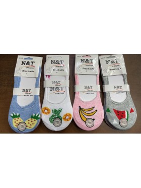 SKARPETY / BALERINKI DAMSKIE. SIZE 35-41 (48PAR/PACZKA) KOLOR JAK NA ZDZIĘCIU