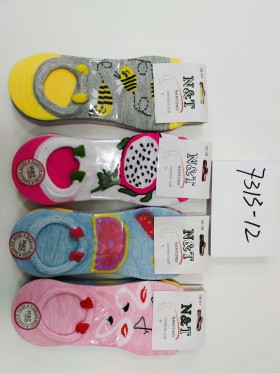 SKARPETY / BALERINKI DAMSKIE. SIZE 35-41 (48PAR/PACZKA) KOLOR JAK NA ZDZIĘCIU