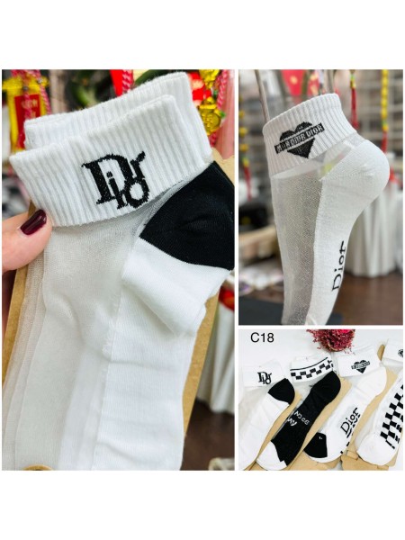 SKARPETY / BALERINKI DAMSKIE. SIZE 35-41 (40PAR/PACZKA) KOLOR JAK NA ZDZIĘCIU