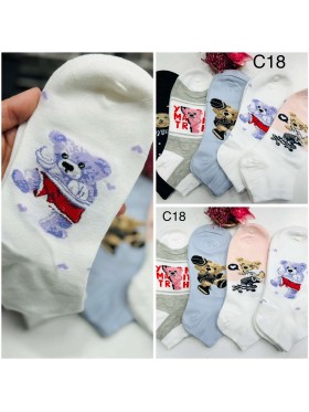 SKARPETY / STOPKI DAMSKIE. SIZE 35-41 (40PAR/PACZKA) KOLOR JAK NA ZDZIĘCIU