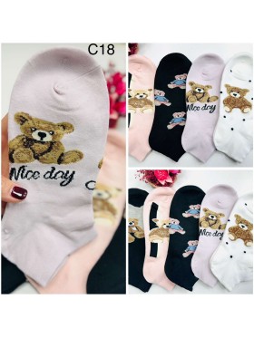 SKARPETY / STOPKI DAMSKIE. SIZE 35-41 (40PAR/PACZKA) KOLOR JAK NA ZDZIĘCIU