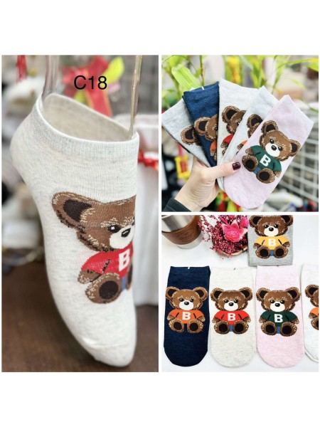 SKARPETY / STOPKI DAMSKIE. SIZE 35-41 (40PAR/PACZKA) KOLOR JAK NA ZDZIĘCIU