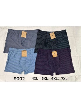 BOKSERKI MĘSKIE. SIZE 4XL-7XL (24 SZT/PACZKA) KOLOR JAK NA ZDZIĘCIU