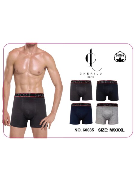BOKSERKI MĘSKIE. SIZE M-3XL (24 SZT/PACZKA) KOLOR JAK NA ZDZIĘCIU