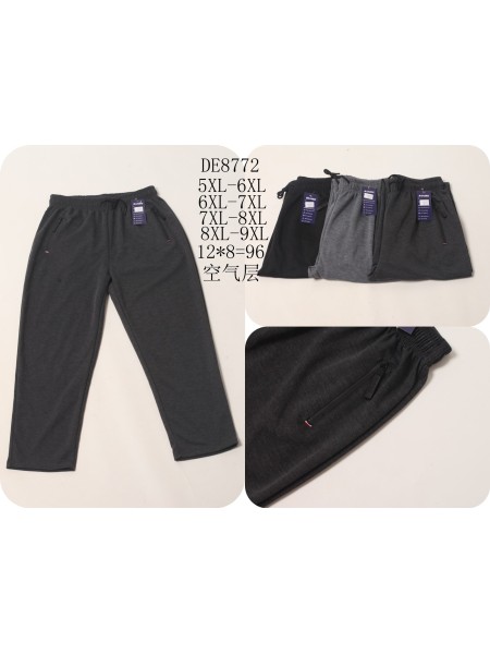 SPODNIE MĘSKIE. SIZE 5XL-9XL (12 SZT/PACZKA) KOLOR JAK NA ZDZIĘCIU