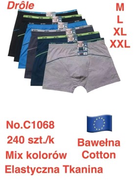 BOKSERKI MĘSKIE. SIZE M-2XL (24 SZT/PACZKA) KOLOR JAK NA ZDZIĘCIU