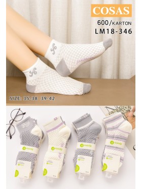 SKARPETY DAMSKIE. SIZE 35-42 (40 PAR/PACZKA) KOLOR JAK NA ZDZIĘCIU