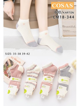 SKARPETY DAMSKIE. SIZE 35-42 (40 PAR/PACZKA) KOLOR JAK NA ZDZIĘCIU