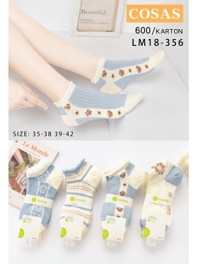 SKARPETY / STOPKI DAMSKIE. SIZE 35-42 (40 PAR/PACZKA) KOLOR JAK NA ZDZIĘCIU
