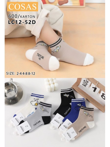 SKARPETY DZIECIĘCE. SIZE 2-12 LAT (40 PAR/PACZKA) KOLOR JAK NA ZDZIĘCIU