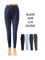 SPODNIE / LEGGINSY DAMSKIE. SIZE:S-3XL (12PAR/PACZKA) KOLOR JAK NA ZDZIĘCIU