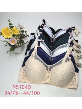 BIUTONOSZ DAMSKIE. SIZE: 75-100, MISKA D (6SZT/PACZKA) KOLOR JAK NA ZDZIĘCIU