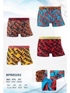 BOKSERKI DZIECIĘCE. SIZE 158-170 (24 SZT/PACZKA) KOLOR JAK NA ZDZIĘCIU