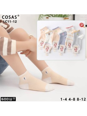 SKARPETY / STOPKI DZIECIĘCE. SIZE 1-12 LAT (40 PAR/PACZKA) KOLOR JAK NA ZDZIĘCIU