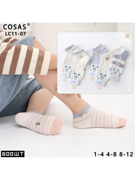 SKARPETY / STOPKI DZIECIĘCE. SIZE 1-12 LAT (40 PAR/PACZKA) KOLOR JAK NA ZDZIĘCIU
