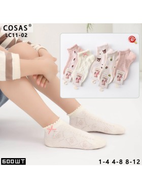 SKARPETY / STOPKI DZIECIĘCE. SIZE 1-12 LAT (40 PAR/PACZKA) KOLOR JAK NA ZDZIĘCIU