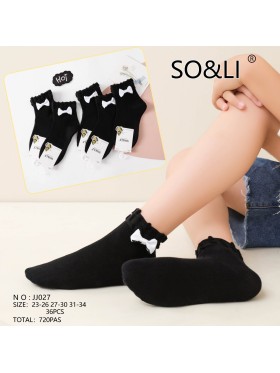 SKARPETY DZIECIĘCE. SIZE 23-34 LAT (36 PAR/PACZKA) KOLOR JAK NA ZDZIĘCIU