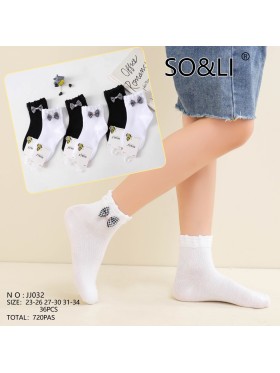 SKARPETY DZIECIĘCE. SIZE 23-34 LAT (36 PAR/PACZKA) KOLOR JAK NA ZDZIĘCIU