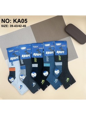 SKARPETY MĘSKIE . SIZE: 39-46, (40 PAR/PACZKA) KOLOR JAK NA ZDZIĘCIU
