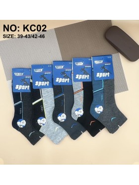 SKARPETY MĘSKIE . SIZE: 39-46, (40 PAR/PACZKA) KOLOR JAK NA ZDZIĘCIU