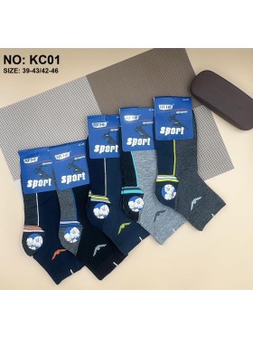SKARPETY MĘSKIE . SIZE: 39-46, (40 PAR/PACZKA) KOLOR JAK NA ZDZIĘCIU