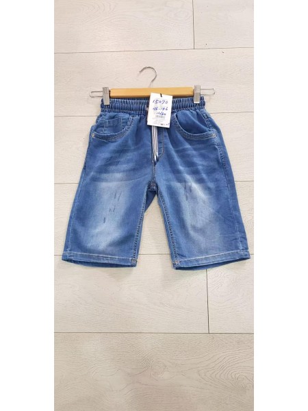 Spodenki jeansy dziecięce 116-146, paczka 12szt
