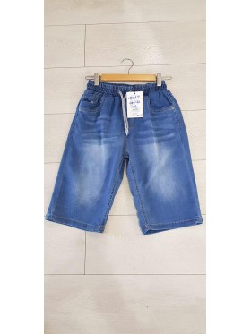Spodenki jeansy dziecięce 134-164, paczka 12szt