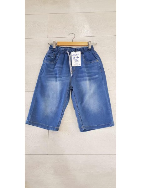 Spodenki jeansy dziecięce 134-164, paczka 12szt