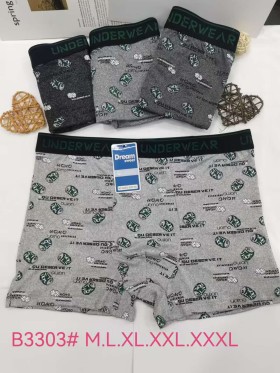 BOKSERKI MIĘSKIE .SIZE: M-3XL, (24 SZT/PACZKA) KOLOR JAK NA ZDZIĘCIU