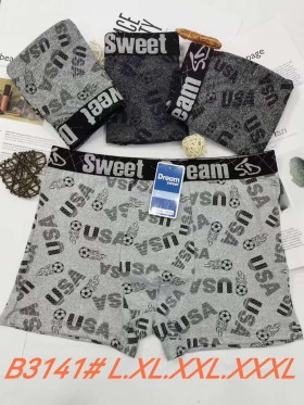 BOKSERKI MIĘSKIE .SIZE: L-3XL, (24 SZT/PACZKA) KOLOR JAK NA ZDZIĘCIU