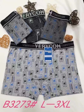 BOKSERKI MIĘSKIE .SIZE: L-3XL, (24 SZT/PACZKA) KOLOR JAK NA ZDZIĘCIU