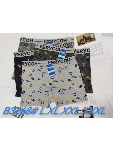 BOKSERKI MIĘSKIE .SIZE: L-3XL, (24 SZT/PACZKA) KOLOR JAK NA ZDZIĘCIU