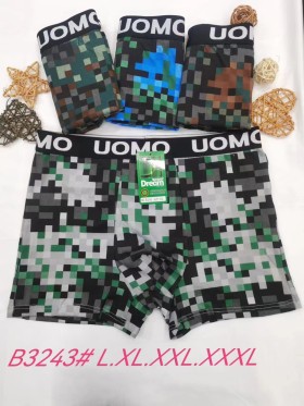 BOKSERKI MIĘSKIE .SIZE: L-3XL, (24 SZT/PACZKA) KOLOR JAK NA ZDZIĘCIU